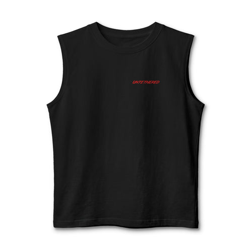 Muscle Tank — Minimal Wing Chest Logo
