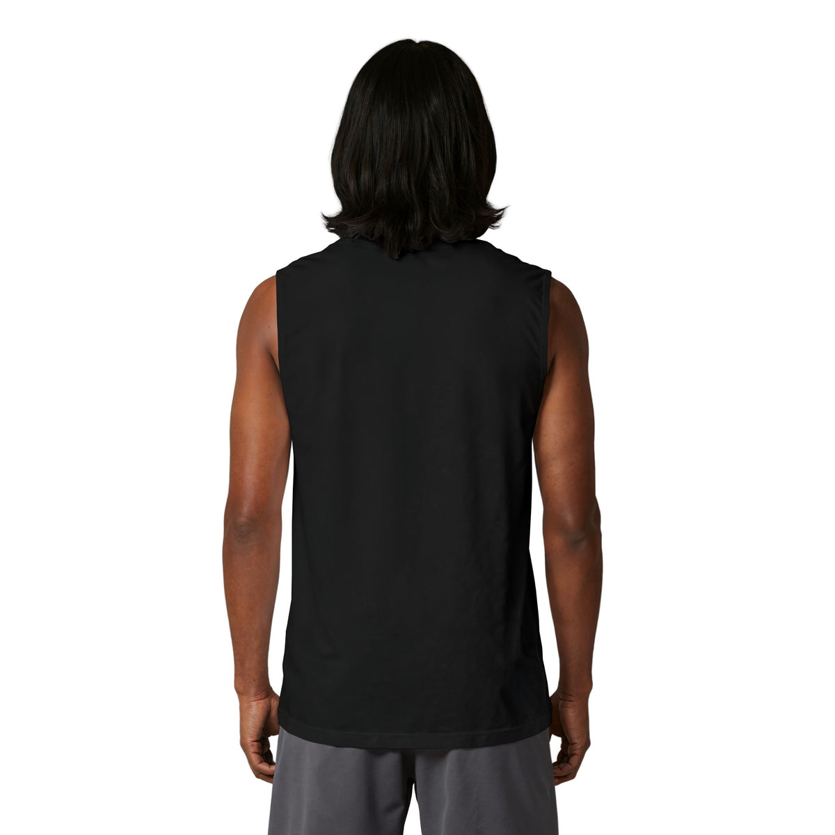 Muscle Tank — Minimal Wing Chest Logo
