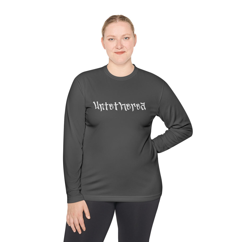 Long Sleeve Tee — 'Untethered' Minimalist Shirt