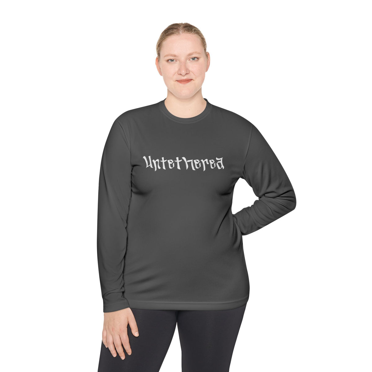 Long Sleeve Tee — 'Untethered' Minimalist Shirt