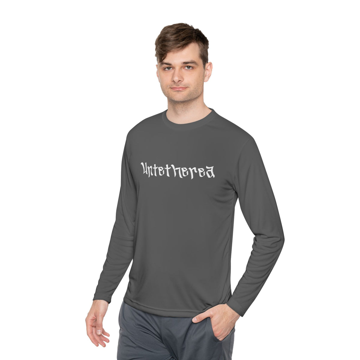 Long Sleeve Tee — 'Untethered' Minimalist Shirt