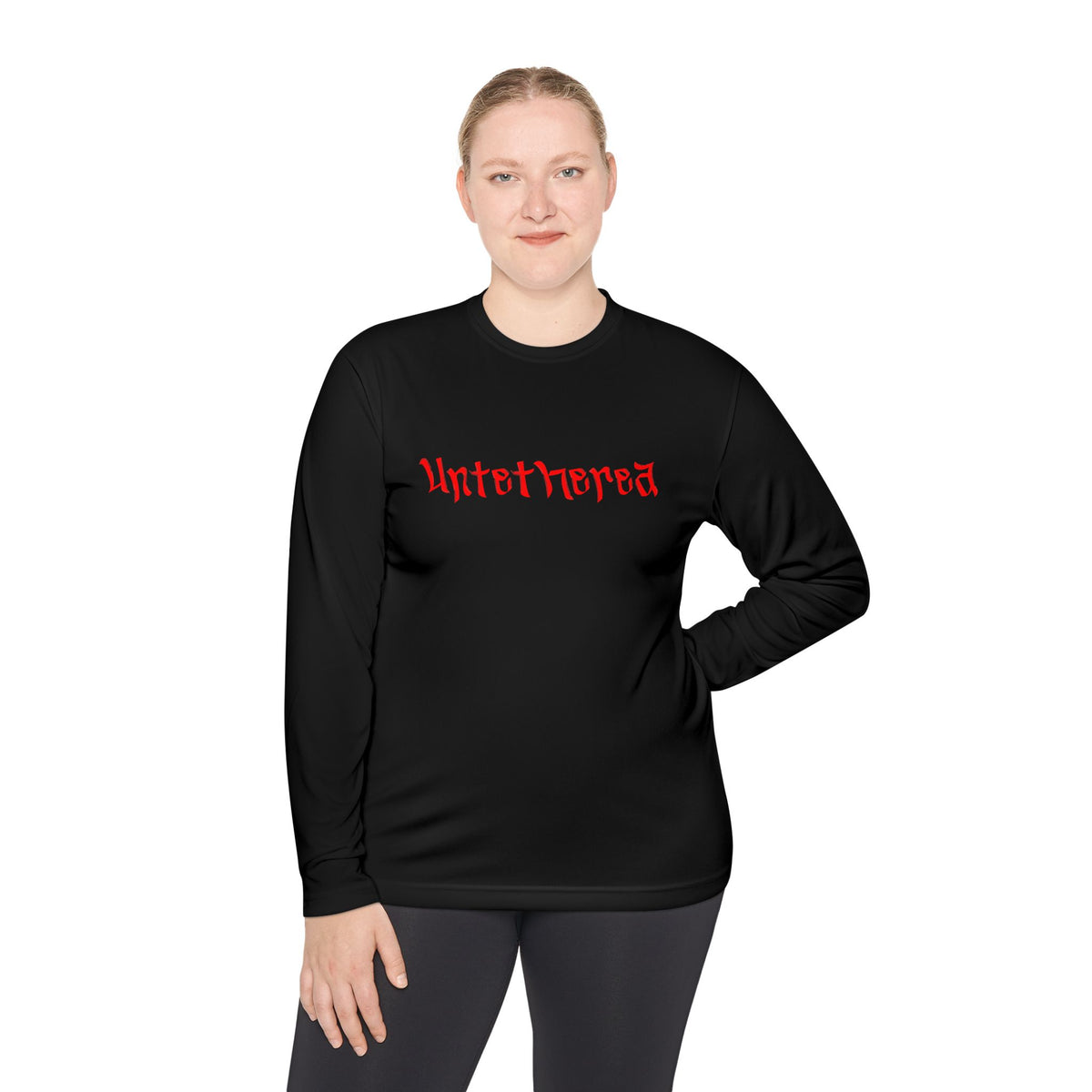 Long Sleeve Tee — 'Untethered' Minimalist Shirt