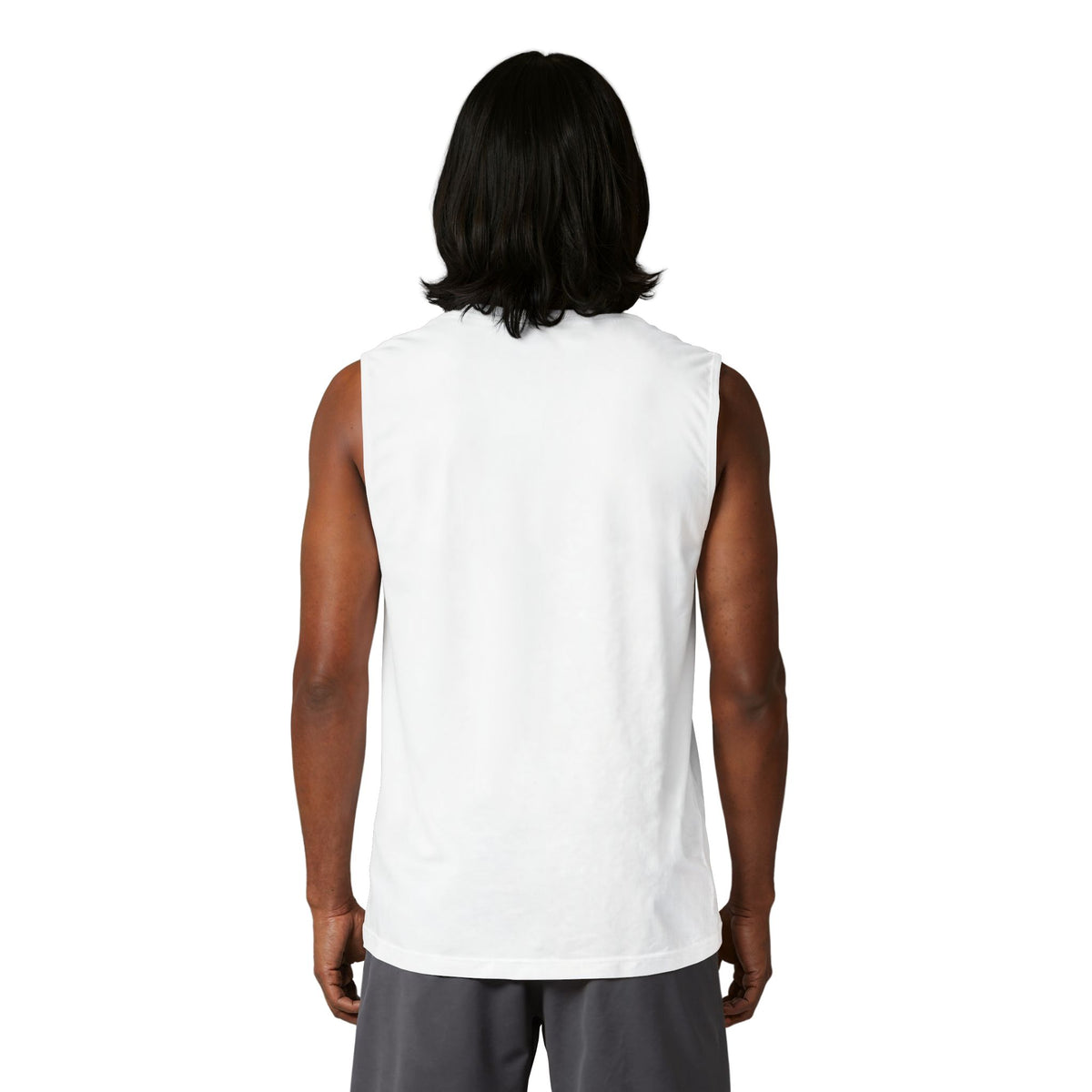 Muscle Tank — Minimal Wing Chest Logo