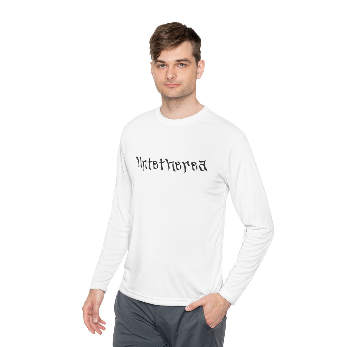 Long Sleeve Tee — 'Untethered' Minimalist Shirt