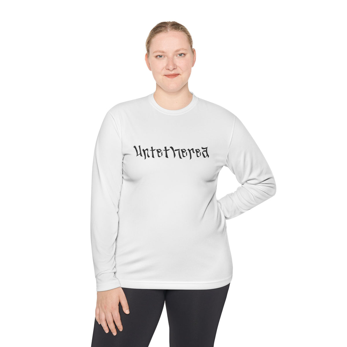 Long Sleeve Tee — 'Untethered' Minimalist Shirt