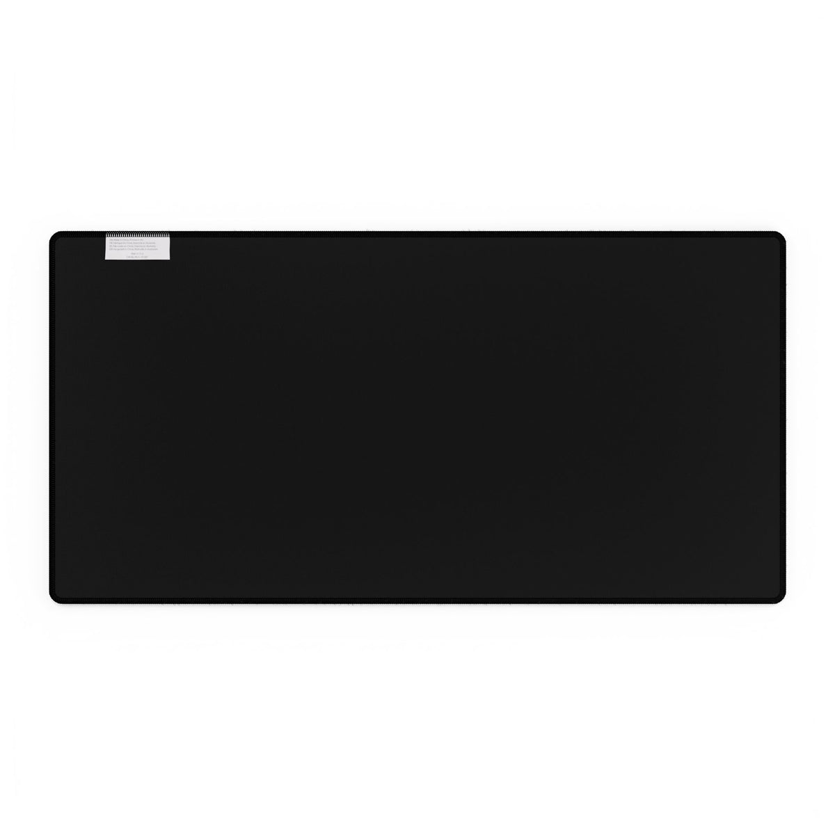 Desk Mat — Minimalist 'The Untethered' White & Black Gaming/Office Desk Pad