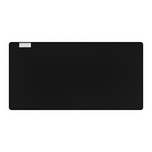 Desk Mat — Minimalist 'The Untethered' White & Black Gaming/Office Desk Pad